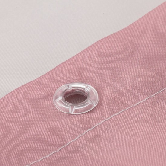 Κουρτίνα Μπάνιου Υφασμάτινη Αδιάβροχη Textile Shower Curtains Earth Dark Pink Sealskin (180x200) 1Τεμ
