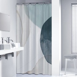 Κουρτίνα Μπάνιου Υφασμάτινη Αδιάβροχη Textile Shower Curtains Earth Dark Green Sealskin (180x200) 1Τεμ Κουρτίνα Μπάνιου Υφασμάτινη Αδιάβροχη Textile Shower Curtains Earth Dark Green Sealskin (180x200) 1Τεμ