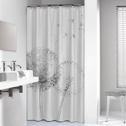 Κουρτίνα Μπάνιου Υφασμάτινη Αδιάβροχη Textile Shower Curtains Flow Black Sealskin (180x200) 1Τεμ Κουρτίνα Μπάνιου Υφασμάτινη Αδιάβροχη Textile Shower Curtains Flow Black Sealskin (180x200) 1Τεμ