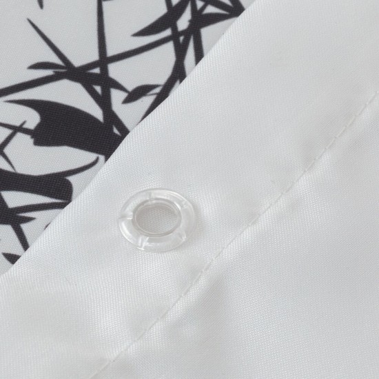 Κουρτίνα Μπάνιου Υφασμάτινη Αδιάβροχη Textile Shower Curtains Flow Black Sealskin (180x200) 1Τεμ Κουρτίνα Μπάνιου Υφασμάτινη Αδιάβροχη Textile Shower Curtains Flow Black Sealskin (180x200) 1Τεμ