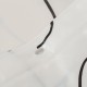 Κουρτίνα Μπάνιου Vinyl Shower Curtains Mind Black Sealskin (180x200) 1Τεμ