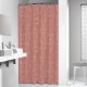 Κουρτίνα Μπάνιου Vinyl Shower Curtains Mind Dark Pink Sealskin (180x200) 1Τεμ