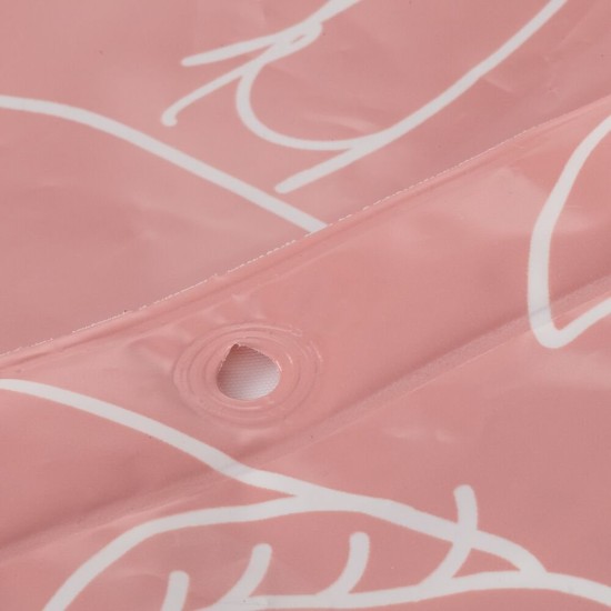 Κουρτίνα Μπάνιου Vinyl Shower Curtains Mind Dark Pink Sealskin (180x200) 1Τεμ