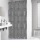 Κουρτίνα Μπάνιου Vinyl Shower Curtains Brave Black Sealskin (180x200) 1Τεμ
