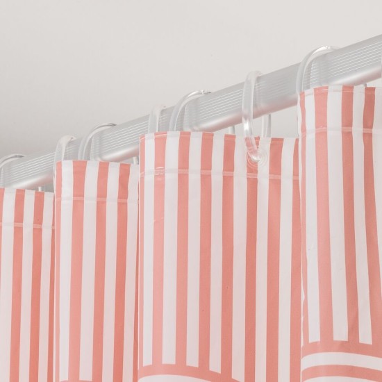 Κουρτίνα Μπάνιου Vinyl Shower Curtains Brave Dark Pink Sealskin (180x200) 1Τεμ