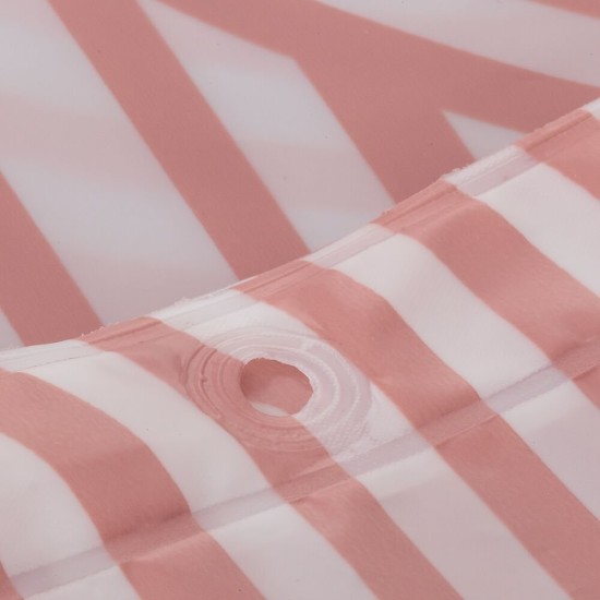 Κουρτίνα Μπάνιου Vinyl Shower Curtains Brave Dark Pink Sealskin (180x200) 1Τεμ