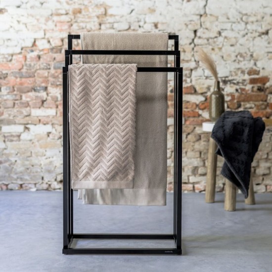 Πετσετοκρεμάστρα Επιδαπέδια Με Τρείς Θέσεις Tube Towel Rack Black Μεταλλικό Sealskin (21x45x84) 1Τεμ Πετσετοκρεμάστρα Επιδαπέδια Με Τρείς Θέσεις Tube Towel Rack Black Μεταλλικό Sealskin (21x45x84) 1Τεμ