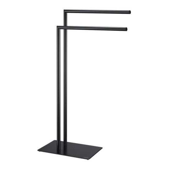 Πετσετοκρεμάστρα Επιδαπέδια Με Δύο Θέσεις Tube Towel Rack With 2 Arms Black Μεταλλικό Sealskin (20x49x80) 1Τεμ Πετσετοκρεμάστρα Επιδαπέδια Με Δύο Θέσεις Tube Towel Rack With 2 Arms Black Μεταλλικό Sealskin (20x49x80) 1Τεμ