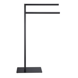 Πετσετοκρεμάστρα Επιδαπέδια Με Δύο Θέσεις Tube Towel Rack With 2 Arms Black Μεταλλικό Sealskin (20x49x80) 1Τεμ Πετσετοκρεμάστρα Επιδαπέδια Με Δύο Θέσεις Tube Towel Rack With 2 Arms Black Μεταλλικό Sealskin (20x49x80) 1Τεμ