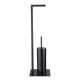 Σταντ Χαρτί Υγείας & Πιγκάλ Tube Toilet Rack - 2nd Version Black Μεταλλικό Sealskin (20x20x71) 1Τεμ Σταντ Χαρτί Υγείας & Πιγκάλ Tube Toilet Rack - 2nd Version Black Μεταλλικό Sealskin (20x20x71) 1Τεμ
