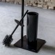 Σταντ Χαρτί Υγείας & Πιγκάλ Tube Toilet Rack - 2nd Version Black Μεταλλικό Sealskin (20x20x71) 1Τεμ Σταντ Χαρτί Υγείας & Πιγκάλ Tube Toilet Rack - 2nd Version Black Μεταλλικό Sealskin (20x20x71) 1Τεμ