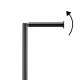 Σταντ Χαρτί Υγείας & Πιγκάλ Tube Toilet Rack - 3rd Version Black Μεταλλικό Sealskin (20x25x61) 1Τεμ