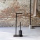 Σταντ Χαρτί Υγείας & Πιγκάλ Tube Toilet Rack - 3rd Version Black Μεταλλικό Sealskin (20x25x61) 1Τεμ