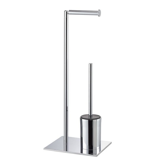 Σταντ Χαρτί Υγείας & Πιγκάλ Tube Toilet Rack - 3rd Version Chrome Μεταλλικό Sealskin (20x25x61) 1Τεμ