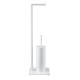 Σταντ Χαρτί Υγείας & Πιγκάλ Tube Toilet Rack - 2nd Version White Μεταλλικό Sealskin (20x20x71) 1Τεμ