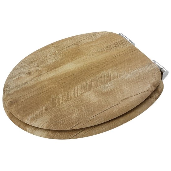 Καπάκι Λεκάνης Hetta MDF Brown Tiger (376Π x 40Ύ x 435Β) 1Τεμ