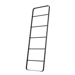 Κρεμάστρα Μπάνιου Brix Επιδαπέδια Σκάλα Βlack Sealskin (500Μ x 1550 Ύ) 1Τεμ