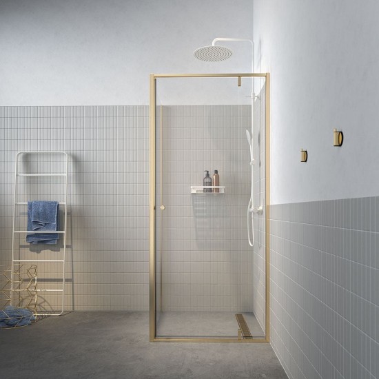 Κρεμάστρα Μπάνιου Brix Επιδαπέδια Σκάλα White Sealskin (500Μ x 1550 Ύ) 1Τεμ