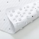 Πατάκι Μπάνιου Αντιολισθητικό Ribb White With Black Hook Sealskin (40x70) 1Τεμ