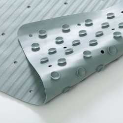 Πατάκι Μπάνιου Αντιολισθητικό Ribb Green With Black Hook Sealskin (40x70) 1Τεμ