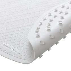 Πατάκι Μπάνιου Αντιολισθητικό Rubelle White Sealskin (Φ55) 1Τεμ