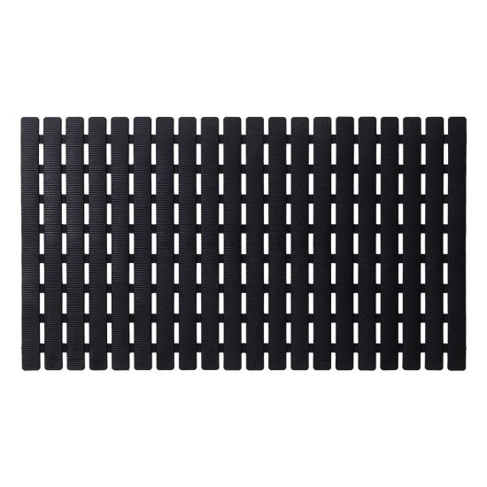 Πατάκι Μπάνιου Αντιολισθητικό Nora Black Sealskin (39x69) 1Τεμ