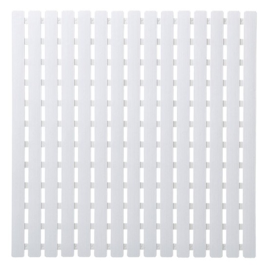 Πατάκι Μπάνιου Αντιολισθητικό Nora White Sealskin (54x54) 1Τεμ