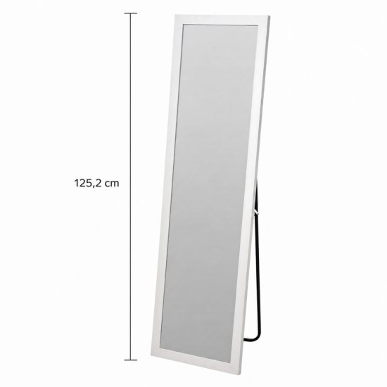 Καθρέπτης Επιδαπέδιος PS White 0038000 MRShome (367 Μήκος x 1260 Ύψος x 30 Πλάτος) 1Τεμ