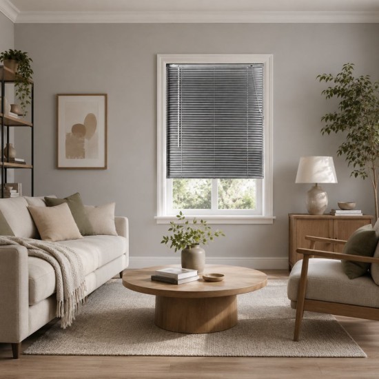 Στόρι Μεταλλικό Αλουμινίου Grey MRShome (120x140cm) 1Τεμ