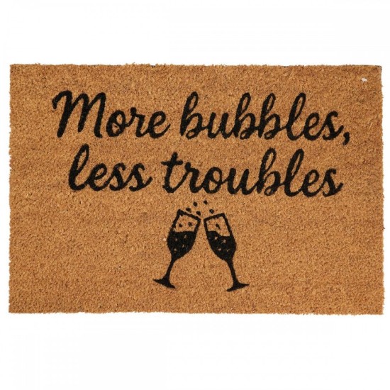 Χαλάκι Εισόδου More Bubbles Less Troubles MRShome (40x60) 1Τεμ
