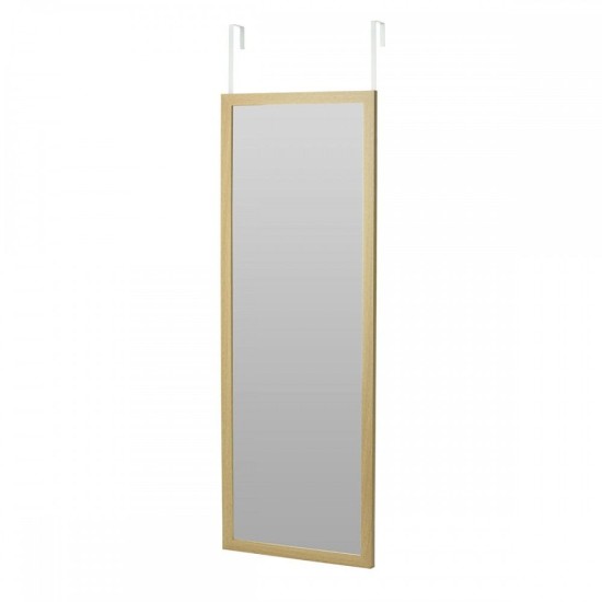 Καθρέπτης Κρεμαστός MDF Natural Για Πόρτα 0036001 MRShome (337 Μήκος x 1008 Ύψος x 20 Πλάτος) 1Τεμ