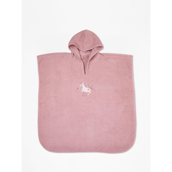 Πόντσο Παιδικό Με Κέντημα Fluffy Powder Cotton Sunshine 1Τεμ Πόντσο Παιδικό Με Κέντημα Fluffy Powder Cotton Sunshine 1Τεμ