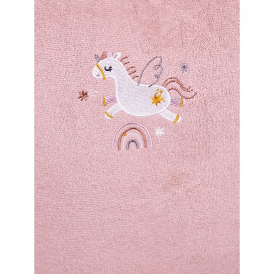 Πόντσο Παιδικό Με Κέντημα Fluffy Powder Cotton Sunshine 1Τεμ Πόντσο Παιδικό Με Κέντημα Fluffy Powder Cotton Sunshine 1Τεμ