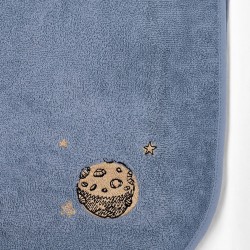 Πόντσο Παιδικό Με Κέντημα Fluffy Blue Cotton Sunshine 1Τεμ