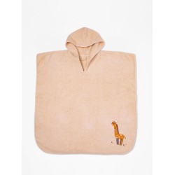Πόντσο Παιδικό Με Κέντημα Fluffy Beige Cotton Sunshine 1Τεμ Πόντσο Παιδικό Με Κέντημα Fluffy Beige Cotton Sunshine 1Τεμ