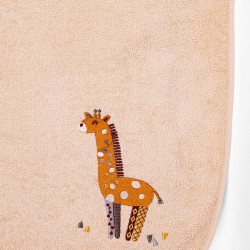 Πόντσο Παιδικό Με Κέντημα Fluffy Beige Cotton Sunshine 1Τεμ