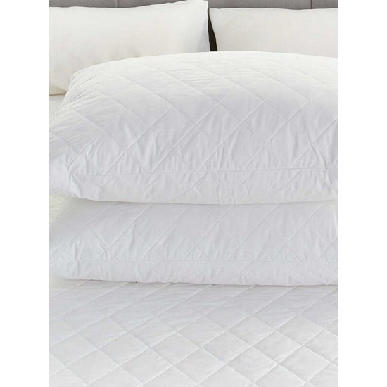 Επίστρωμα Μαξιλαριών Καπιτονέ Σετ Polycotton Sunshine (50x70) 2Τεμ