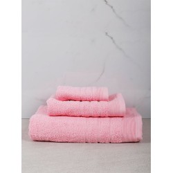 Πετσέτα Χεριών Χίμπουρι 1 Pink Cotton Sunshine (30x50) 1Τεμ