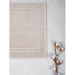 Πατάκι Μπάνιου Κορνίζα Beige Cotton Sunshine (50x75) 1Τεμ