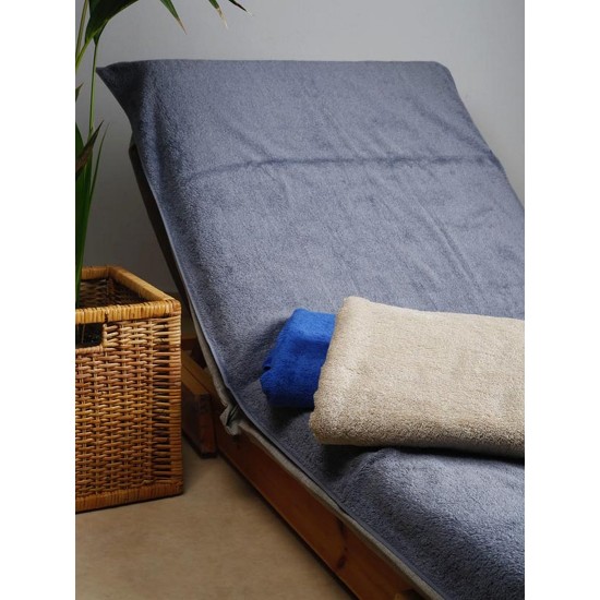 Πετσέτα Πισίνας Πλάζ Grey 450gsm Cotton Sunshine (80x190) 1Τεμ