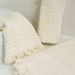 Πετσέτα Χεριών Κρόσι 10 Ecru Cotton Sunshine (40x60) 1Τεμ
