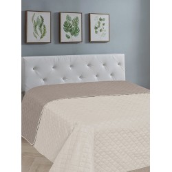 Κουβερλί Μονό Fiber Ecru-Beige Sunshine (160x220) 1Τεμ Κουβερλί Μονό Fiber Ecru-Beige Sunshine (160x220) 1Τεμ