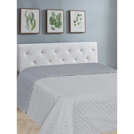 Κουβερλί Μονό Fiber Grey-Dark Grey Sunshine (160x220) 1Τεμ