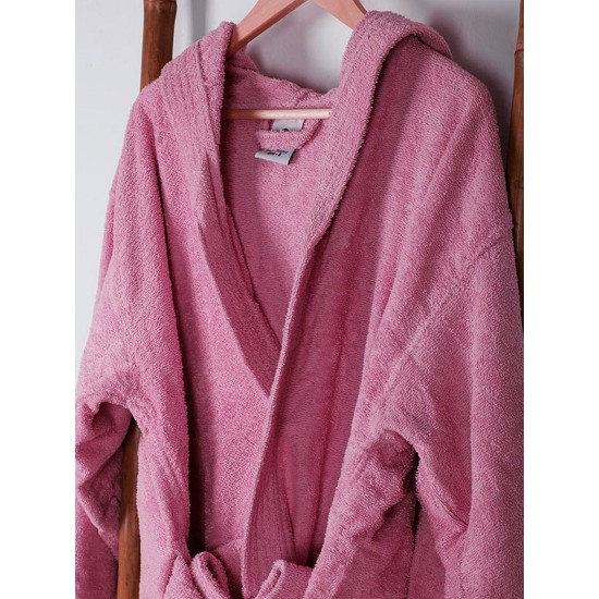 Μπουρνούζι Με Κουκούλα Mini Lilac Cotton Sunshine 1Τεμ