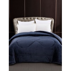 Κουβερτοπάπλωμα Με Sherpa Υπέρδιπλο Clio Blue Sunshine (220x240) 1Τεμ