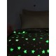 Κουβέρτα Fleece Φωσφοριζέ Κούνιας Bebe Stars Pink Sunshine (80x90) 1Τεμ