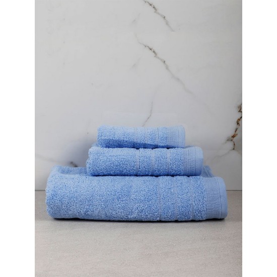 Πετσέτα Χεριών Χίμπουρι 16 Light Blue Cotton Sunshine (30x50) 1Τεμ
