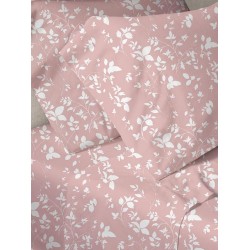 Παπλωματοθήκη Υπέρδιπλη Print Menta 040 Pink Polycotton Sunshine (230x250) 1Τεμ