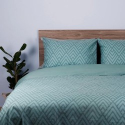 Παπλωματοθήκη Υπέρδιπλη Feelings 2036 Aqua Cotton Sunshine (230x250) 1Τεμ