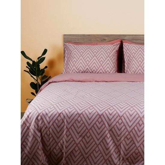 Παπλωματοθήκη Μονή Feelings 2036 Pink Cotton Sunshine (170x250) 1Τεμ